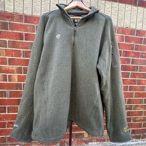 Mountain Hardwear Fleece Polartec 1/4 Zip Pullover Gorpcore Casual Hiking XL